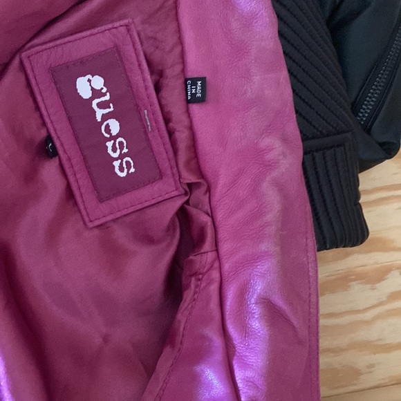 Vintage Guess Leather Jacket! - Picture 8 of 9